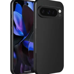 Google Pixel 9 Pro XL - Slim Silikon Backcover Schwarz