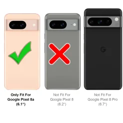 Google Pixel 8a - Booklet Case mit Magnetverschluss