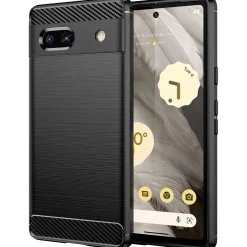 Google Pixel 7a - Carbon Case Hülle, stoßfest