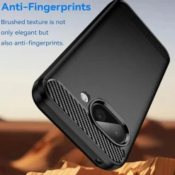 Google Pixel 9a - Carbon Case Hülle, stoßfest