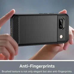Google Pixel 8a - Carbon Case Hülle, stoßfest