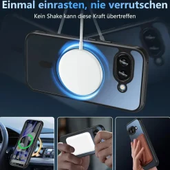 Google Pixel 9a - Farbige MagSafe Hülle mit Kameraschutz