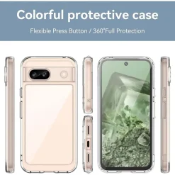 Google Pixel 8a - Slim Clear Case Hülle
