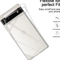 Google Pixel 6a - Slim Clear Case Hülle