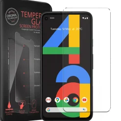 Google Pixel 4A - 2x 9H Panzer Glasfolie, Displayfolie