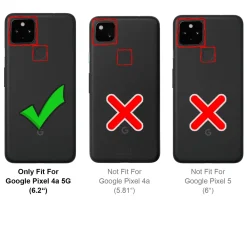 Google Pixel 4A 5G - Klapphülle mit Kartenfächern