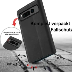 Google Pixel Fold - Klapphülle mit Kartenfächern