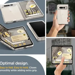 Google Pixel Fold - Slim Clear Case Hülle