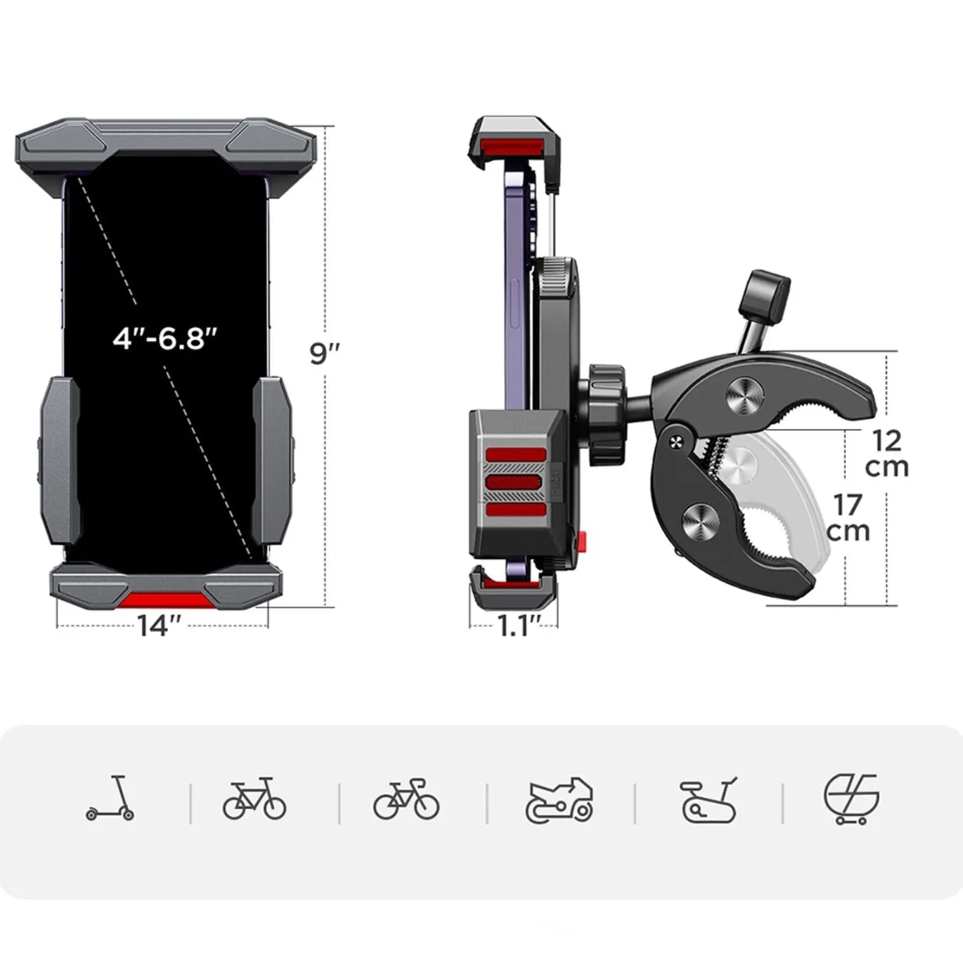 Halterung Fahrrad Joyroom - JR-ZS265u