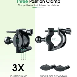 Halterung Fahrrad Lenker Gummi Holder
