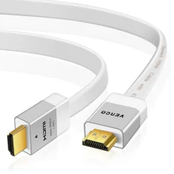 HDMI Flach Kabel - HD-Flat-100B - 20M - Weiss