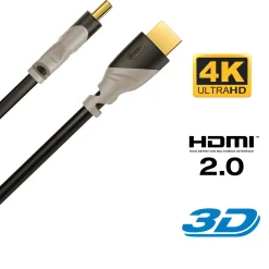 HDMI Kabel Schwarz - Länge 3m