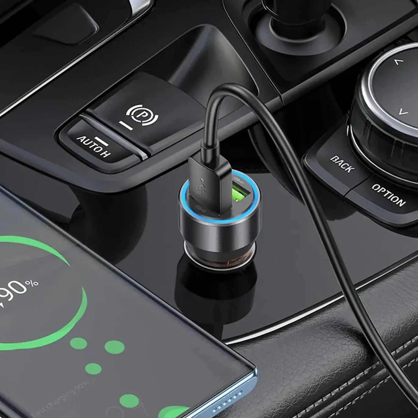 Hoco KFZ Ladegerät 2x USB QuickCharge