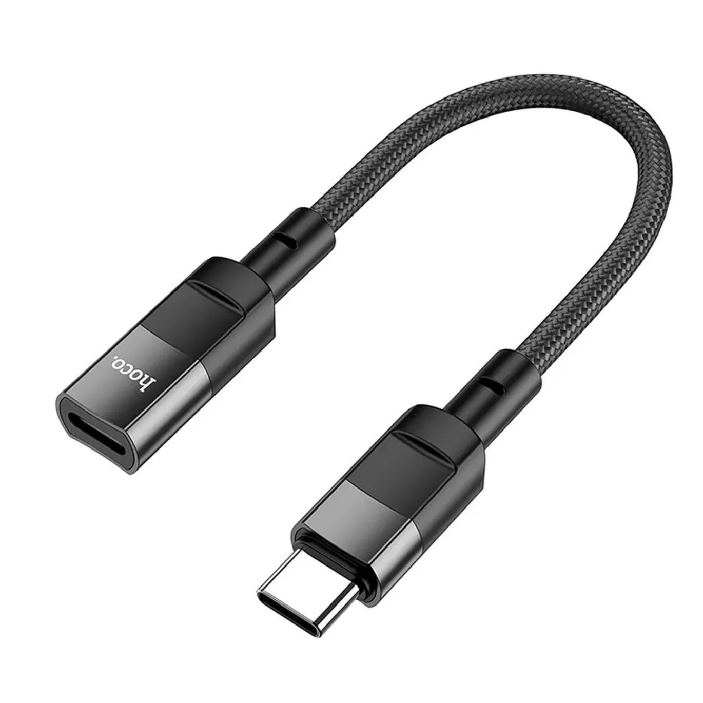 Hoco U107 USB-C auf Lightning Adapter- Schwarz