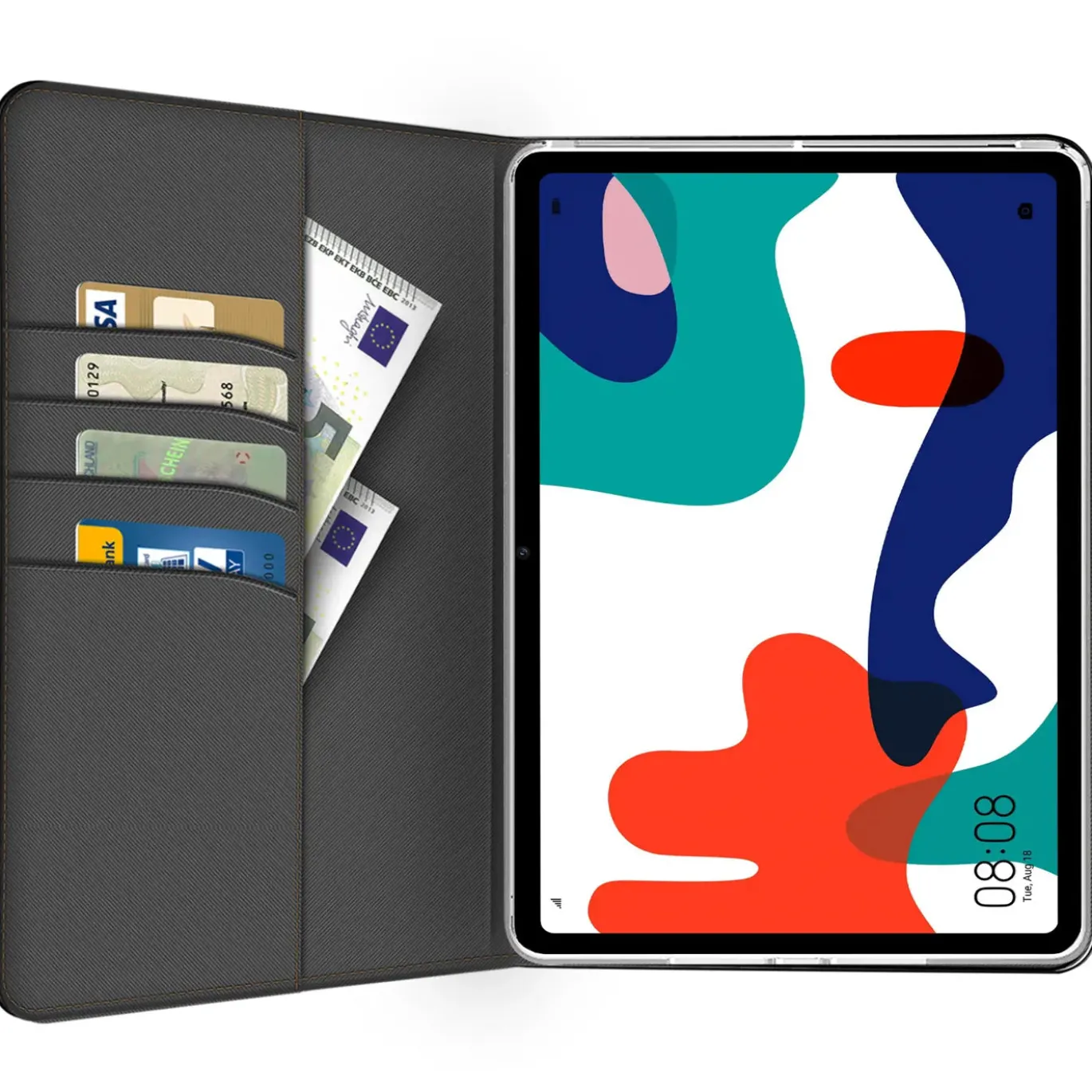 Huawei MatePad 10.4 - Tablet Klapphülle im Jeanslook