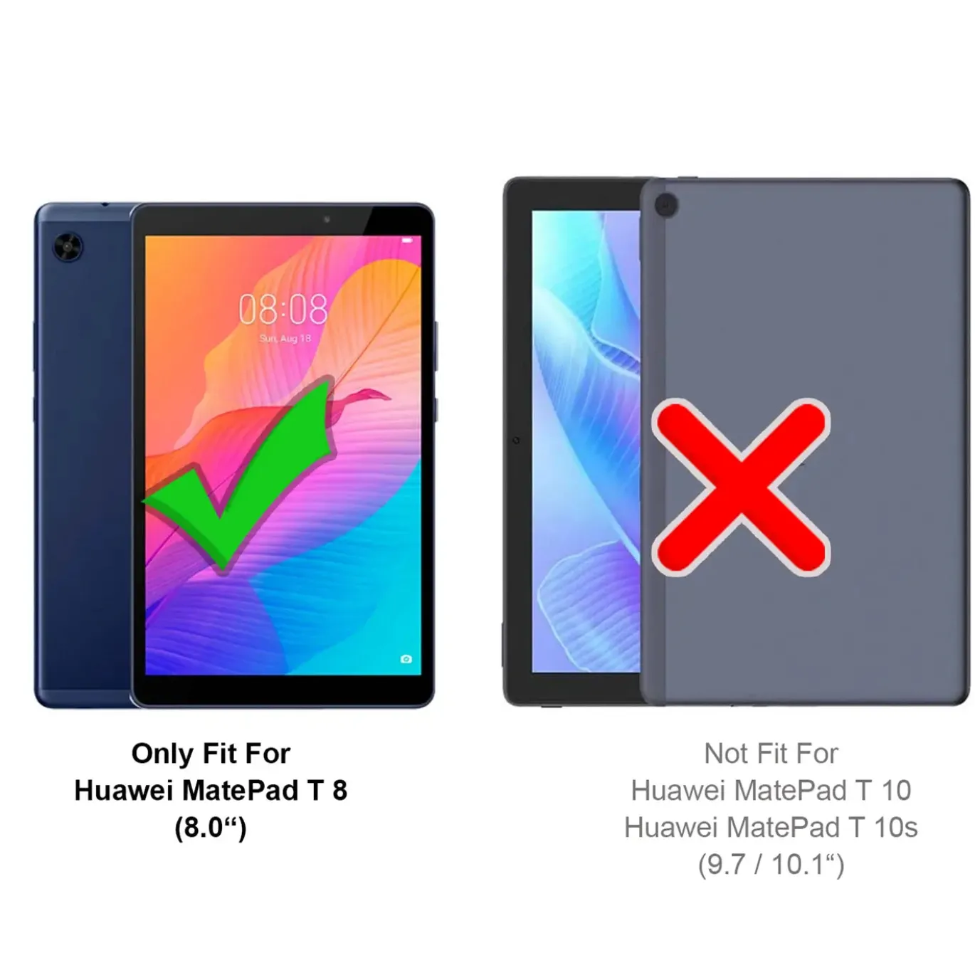 Huawei MatePad T8 - Panzerglas gehärtet für Display