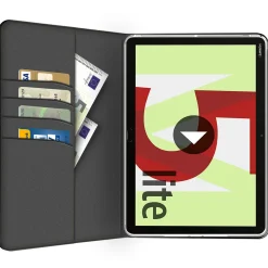 Huawei Mediapad M5 Lite - Tablet Klapphülle im Jeanslook