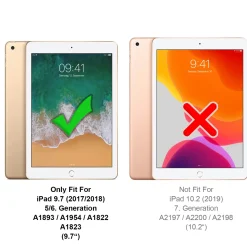 iPad (5.–6. Gen.) - Outdoor Tablet Hülle mit Ständer