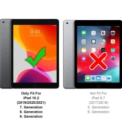 iPad (7.–9. Gen.) - Outdoor Tablet Hülle mit Ständer