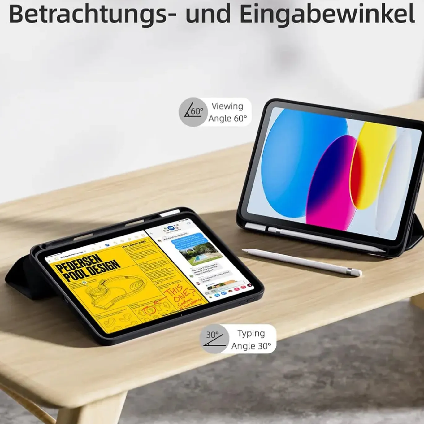iPad (7.–9. Gen.) - Smart Cover mit Sleep-Funktion