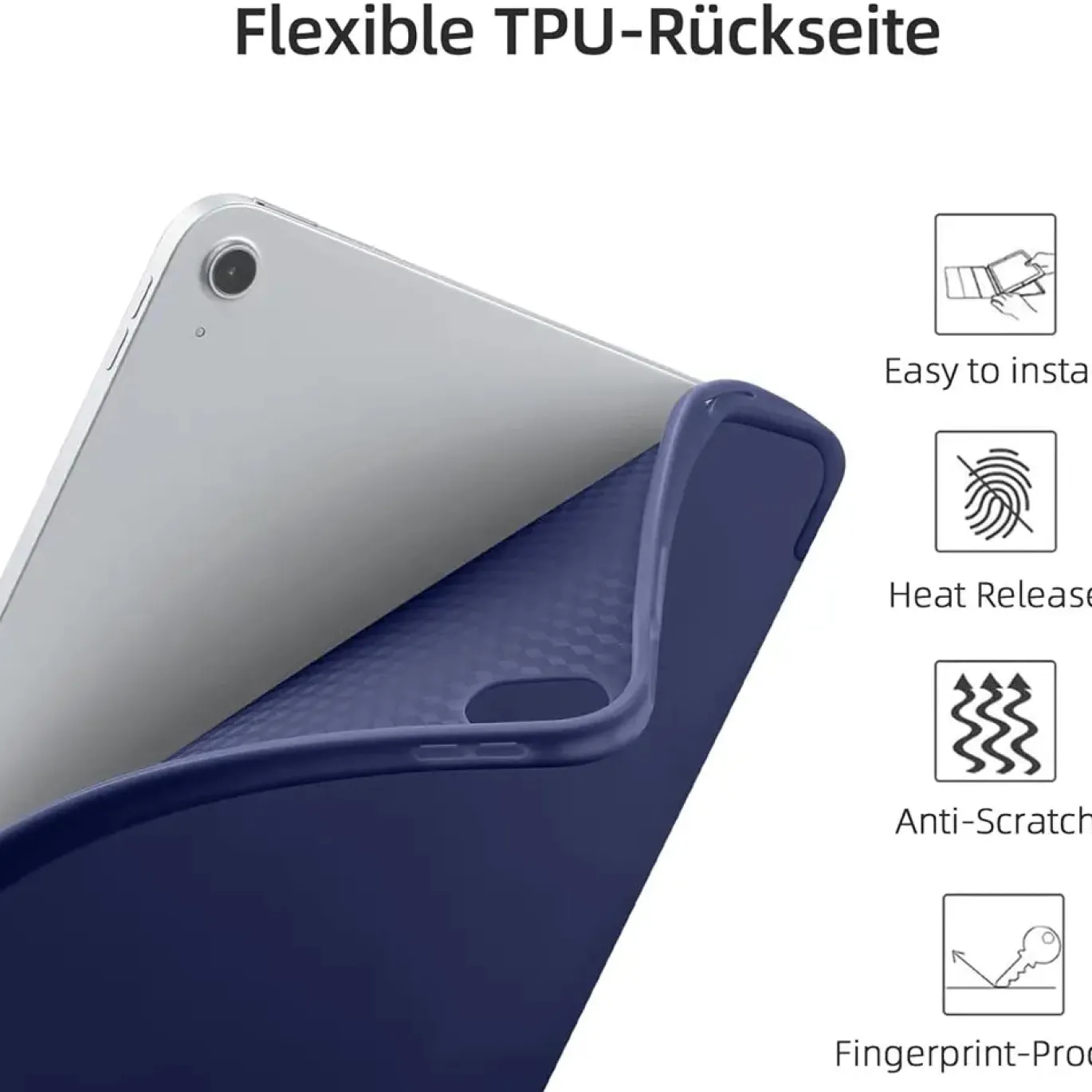 iPad (7.–9. Gen.) - Smart Cover mit Sleep-Funktion
