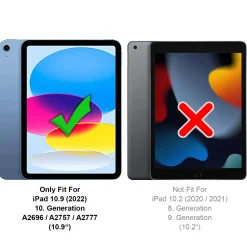 iPad (10. Gen.) - Tablet Klapphülle im Jeanslook