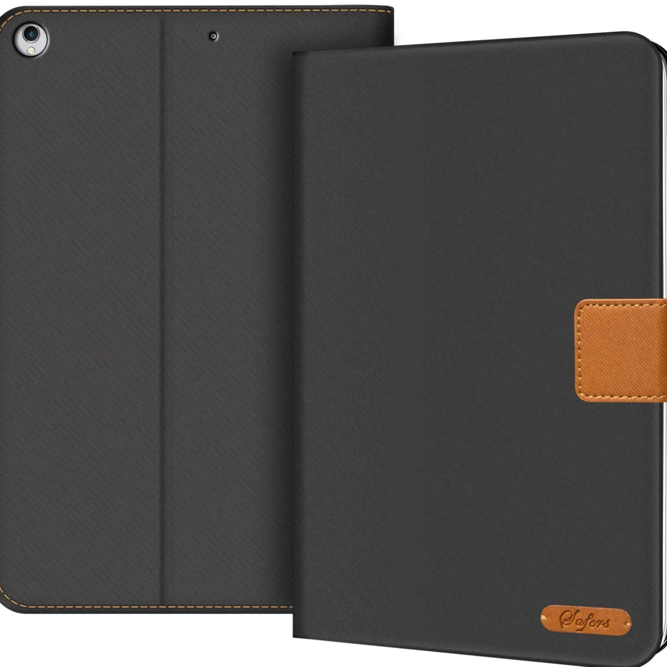 iPad (5.–6. Gen.) - Tablet Klapphülle im Jeanslook