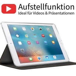 iPad (5.–6. Gen.) - Tablet Klapphülle im Jeanslook