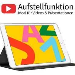 iPad (7.–9. Gen.) - Tablet Klapphülle im Jeanslook