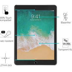 iPad Air (1. Gen.) - Panzerglas gehärtet für Display