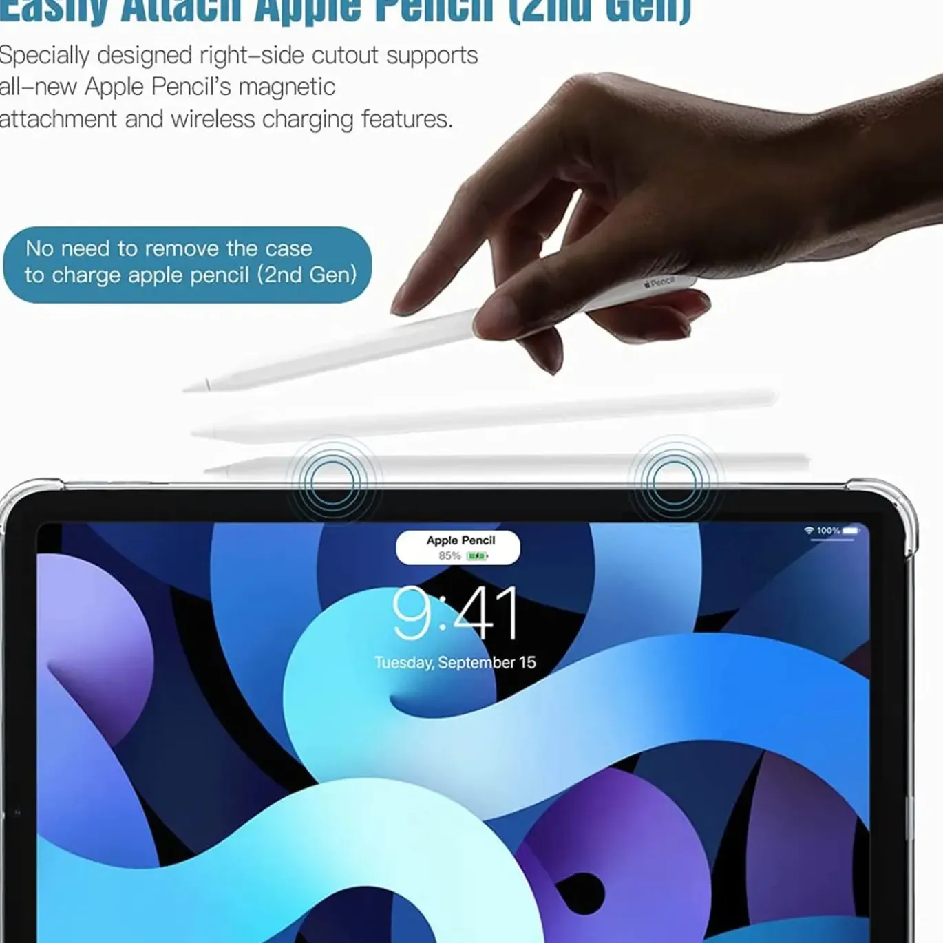 iPad Air (4. Gen.) - Tablet Hülle klar & stoßfest