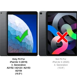 iPad Air (3. Gen.) - Tablet TPU Hülle Schwarz