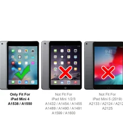 iPad mini 4 - Panzerglas gehärtet für Display