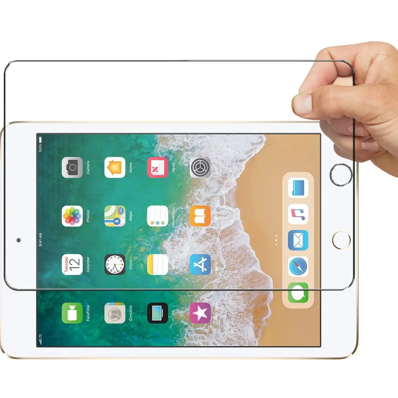 iPad mini 4 - Panzerglas gehärtet für Display