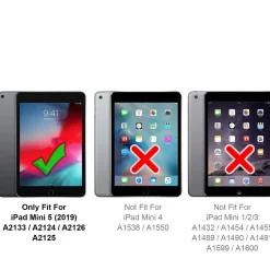 iPad mini (5. Gen.) - Tablet Hülle klar & stoßfest
