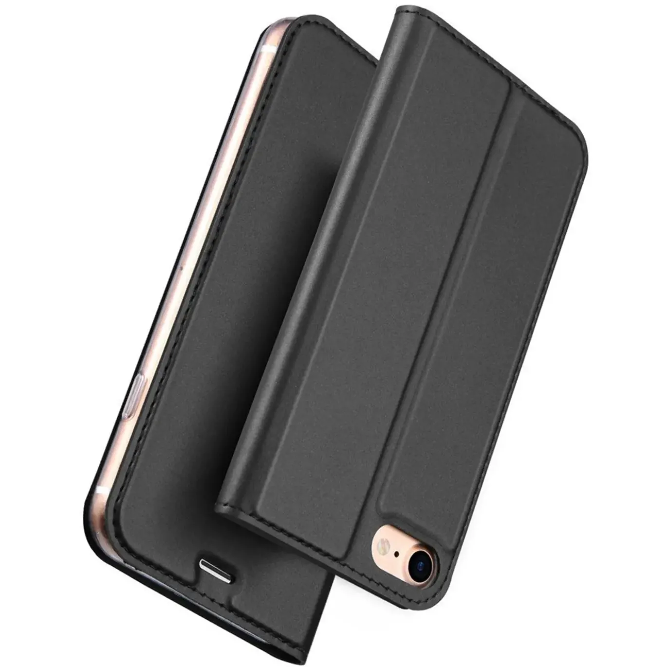 iPhone 7 / 8 / SE 2 / SE 3 - Booklet Case mit Magnetverschluss