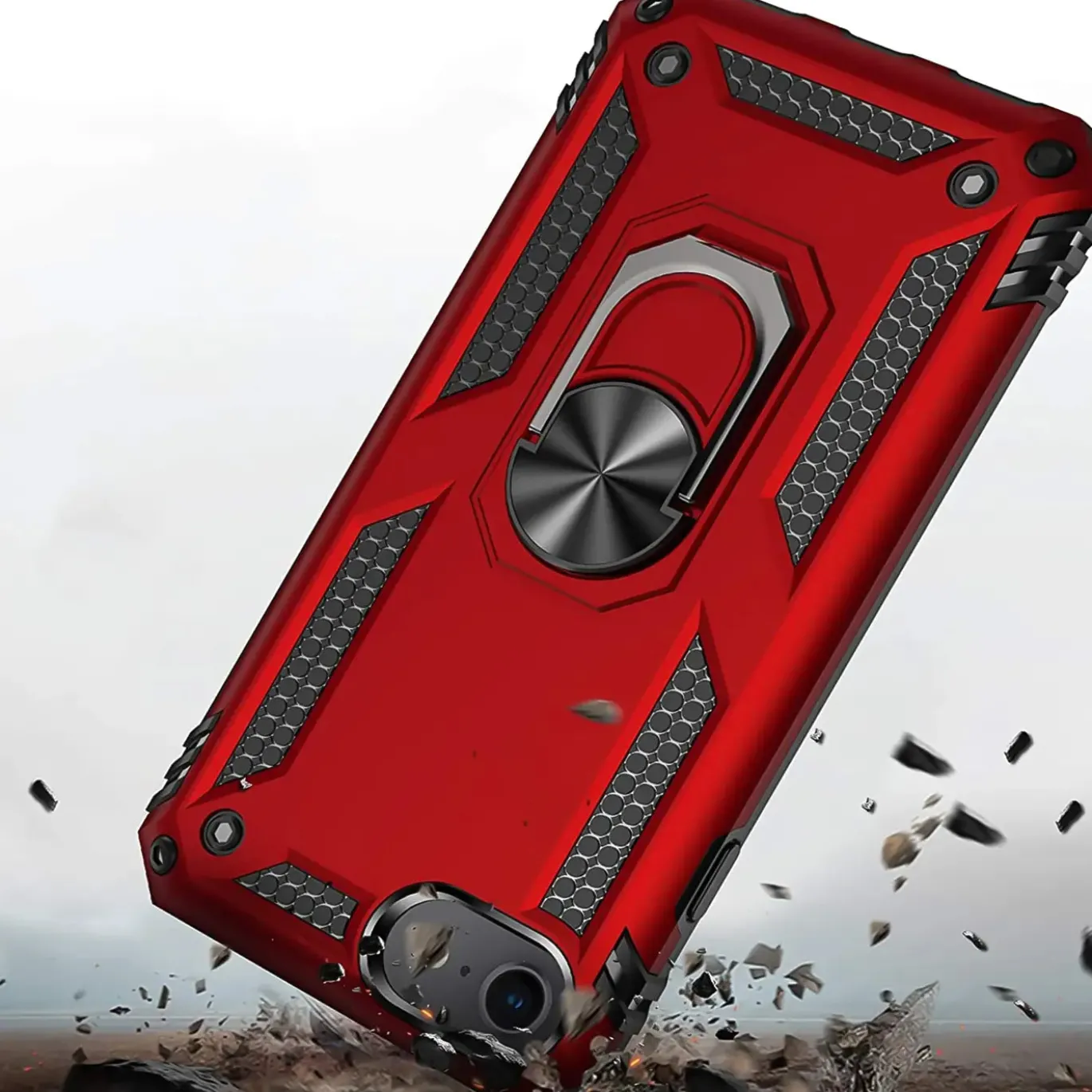 iPhone 7 / 8 / SE 2 / SE 3 - Outdoor Hardcase mit Ringhalter