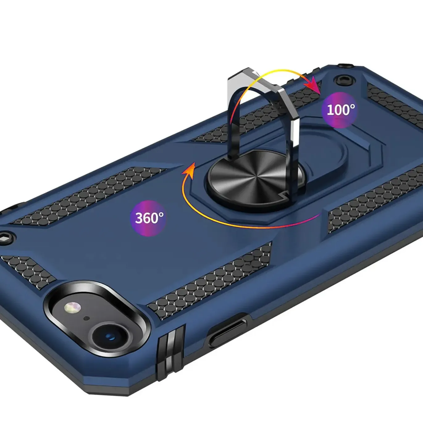iPhone 7 / 8 / SE 2 / SE 3 - Outdoor Hardcase mit Ringhalter
