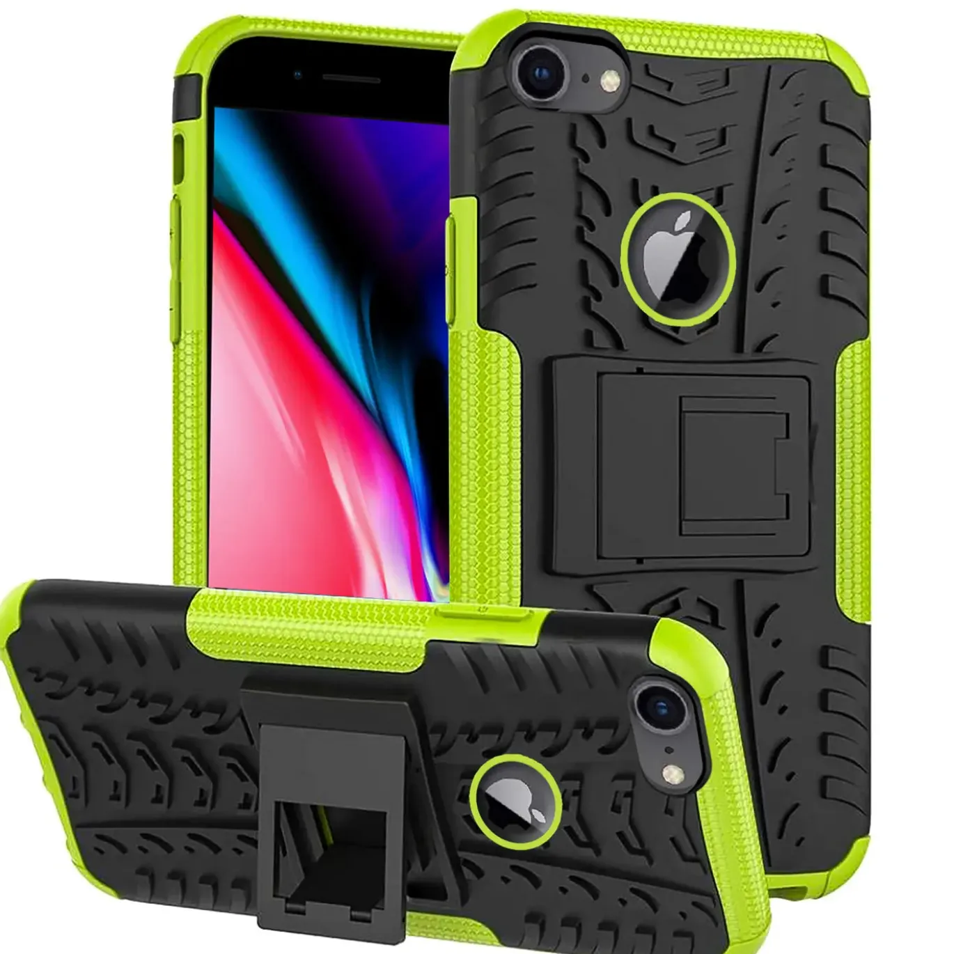 iPhone 7 / 8 / SE 2 / SE 3 - Outdoor Hülle 2-teiliges Schutzcase