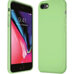iPhone 7 / 8 / SE 2 / SE 3 - Silikon Case mit Mikrofaser-Innenseite