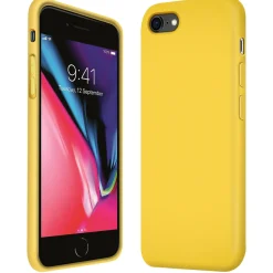 iPhone 7 / 8 / SE 2 / SE 3 - Silikon Case mit Mikrofaser-Innenseite