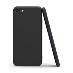 iPhone 7 / 8 / SE 2 / SE 3 - Slim Silikon Backcover Schwarz