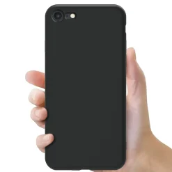 iPhone 7 / 8 / SE 2 / SE 3 - Slim Silikon Backcover Schwarz
