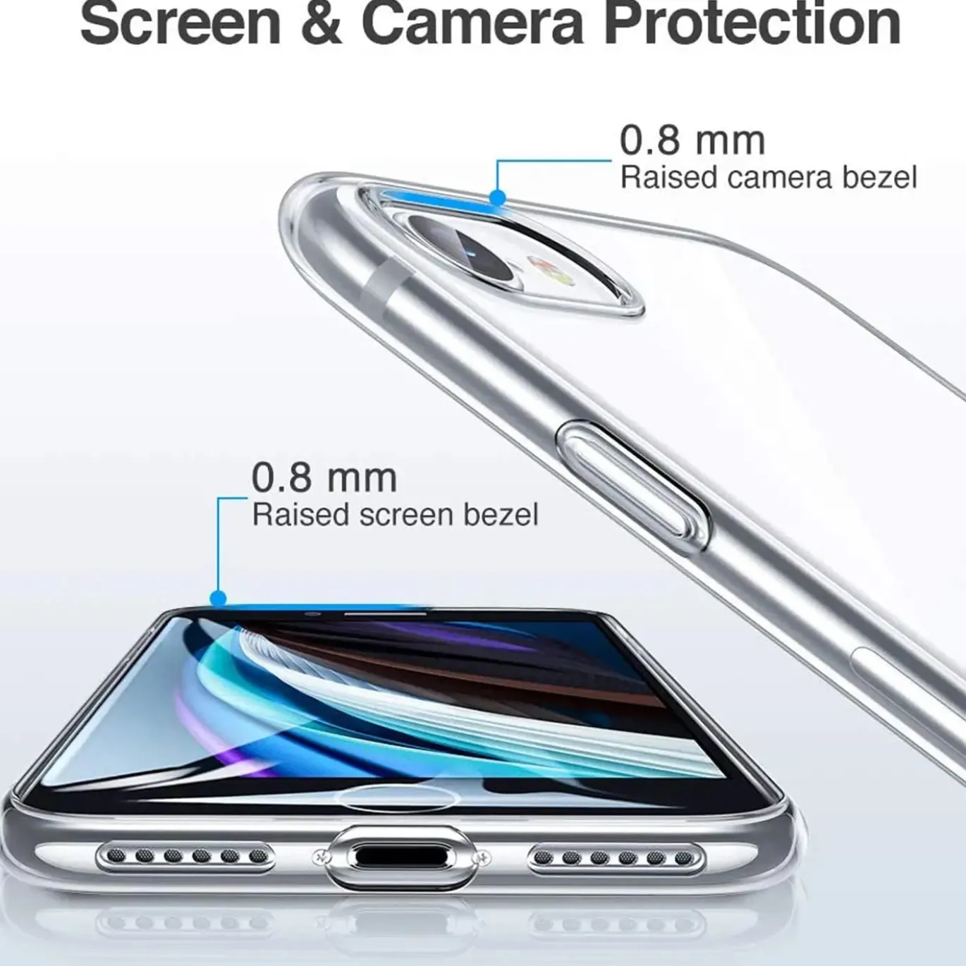 iPhone 7 / 8 / SE 2 / SE 3 - Slim Clear Case Hülle
