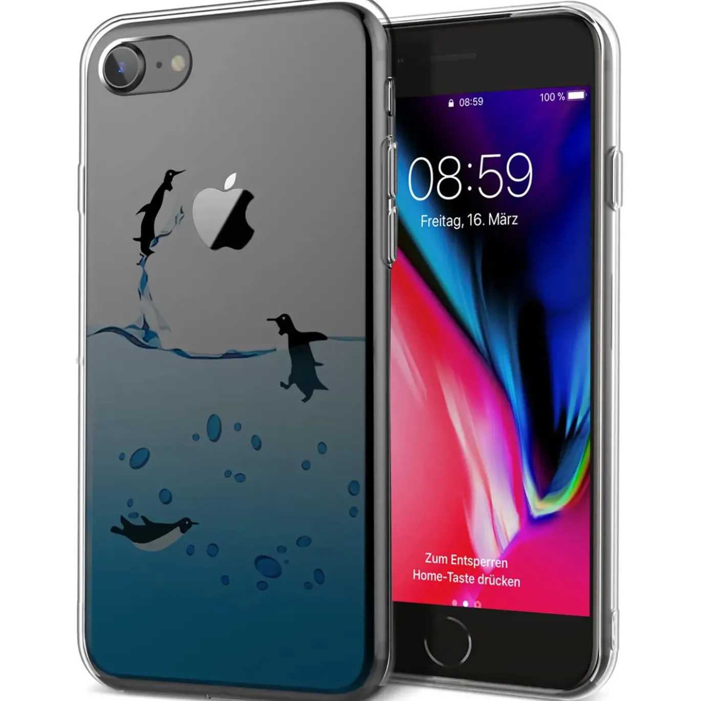 iPhone 7 / 8 / SE 2 / SE 3 - TPU Case mit Motivdruck