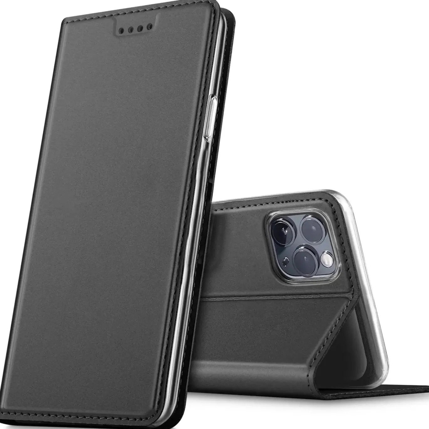 iPhone 12 / 12 Pro - Booklet Case mit Magnetverschluss