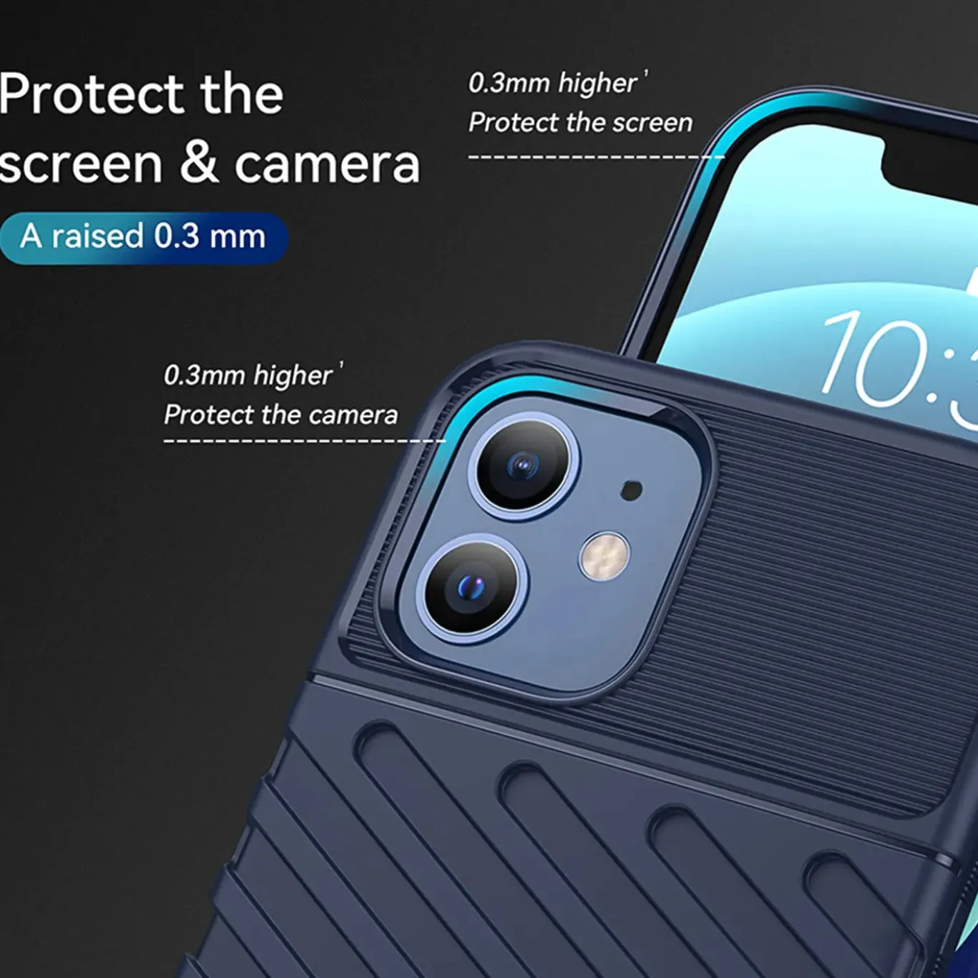 iPhone 12 / 12 Pro - Elegante Hülle stoßfest & stylisch