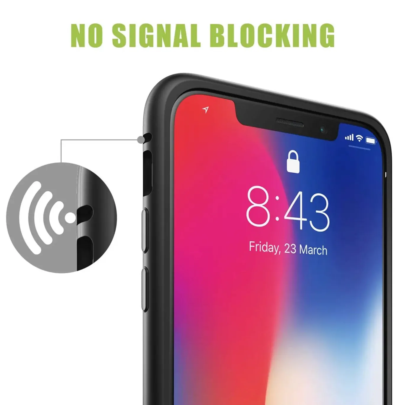 iPhone 12 / 12 Pro - Glas Hülle mit Metallrahmen