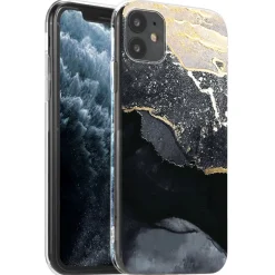 iPhone 12 / 12 Pro - Marmor & Sand Design Hülle