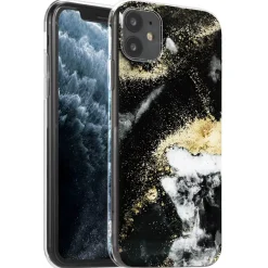iPhone 12 / 12 Pro - Marmor & Sand Design Hülle